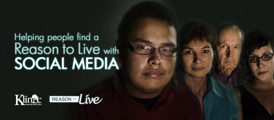 Helping People Find a Reason to Live with Social Media